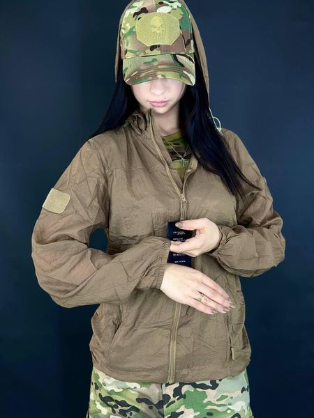 Ультралегка жіноча куртка-вітровка TACTICAL розмір XS 01256-XS фото