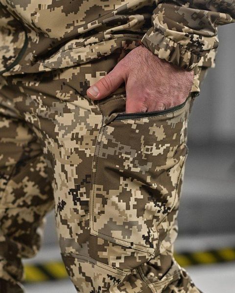Военные штаны пиксель, тактические штаны пиксель весна-лето, летние штаны пиксель, штаны ЗСУ пиксель, весенние штаны пиксель размер S 91156 фото