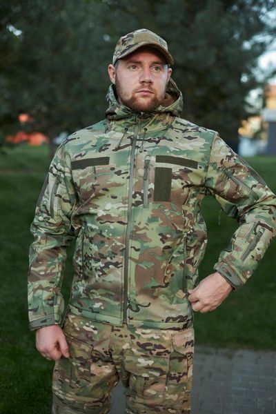 Куртка Soft Shell SKMilitary Multicam размер 44/3 101055 фото