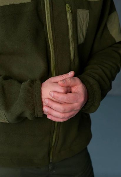 Кофта олива МІКРОФЛІС Olive розмір 42 02305-42 фото
