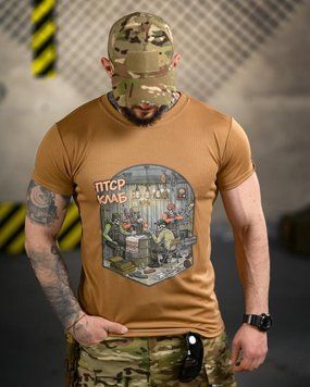Тактична футболка BORN OF WAR ПТСР клаб ВТ4725 розмір S 96190 фото