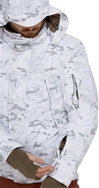 Тактична утеплена куртка VAV WEAR Kolt 30 Alpine Multicam (білий мультикам) розмір S 2457.01.47 фото
