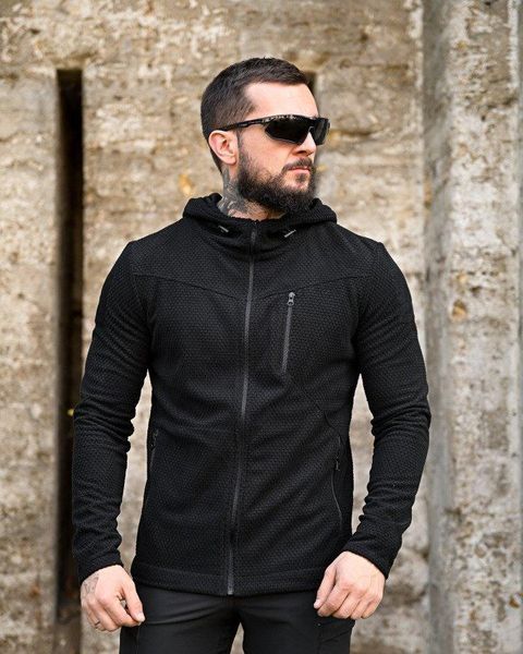 Тактическая флисовка honeycomb black ВТ0443 размер S 51815 фото