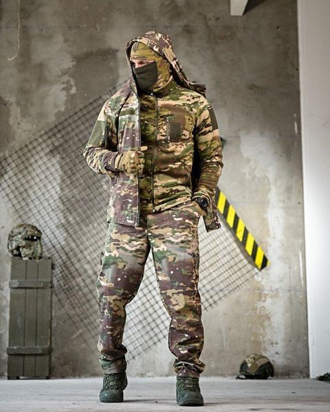 Тактичний осінній костюм мультикам, костюм 6в1 мультикам демісезонний, форма мультикам 6в1, форма осіння мультикам розмір S 93471 фото