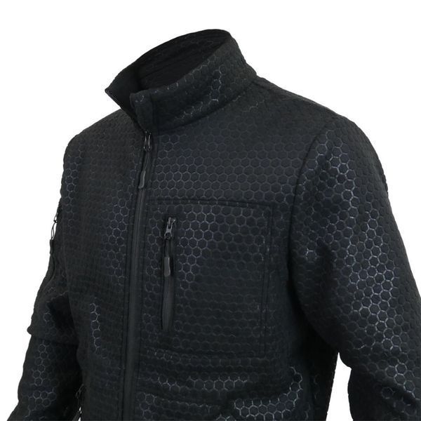 Флисовая кофта Militex Windblock Tactical Black mod. 4 размер S 1240 фото