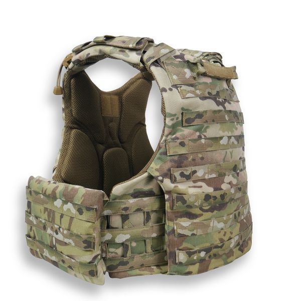 Бронежилет Militex Modular X-1 (Увеличенная площадь защиты) Multicam USA original 2046 фото
