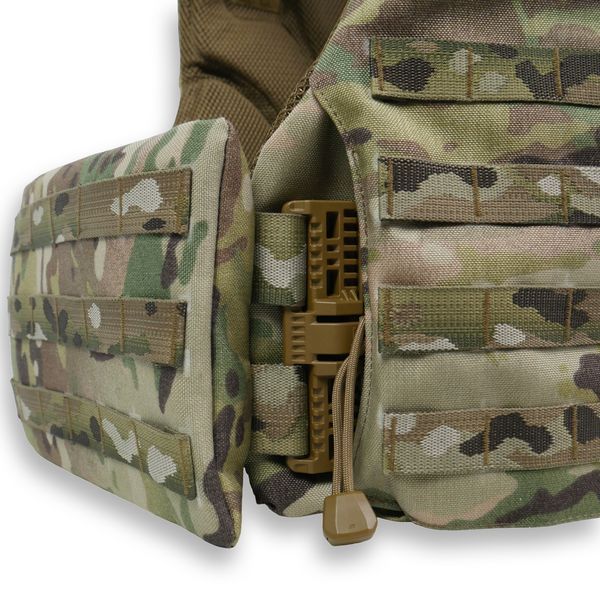 Бронежилет Militex Modular X-1 (Увеличенная площадь защиты) Multicam USA original 2046 фото