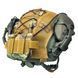 Шолом тактичний олива Fast Helmet NIJ IIIA + Навушники Walkers Razor Slim з чебурашкою +&nbsp;ліхтарик + кавер розмір S Fast17 фото 4