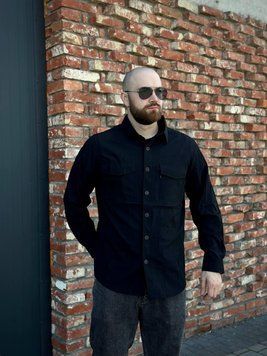 Сорочка Outdoor Чорна Tactical розмір XS 03203-XS фото