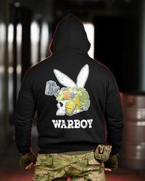 Мілітарі худі CROP warboy ТР6778 розмір M 95083 фото