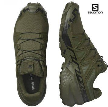 Кроссовки Salomon Speedcross 6 Forces Green/Black Original ✅ розмір 39.5 02477-UK6 фото