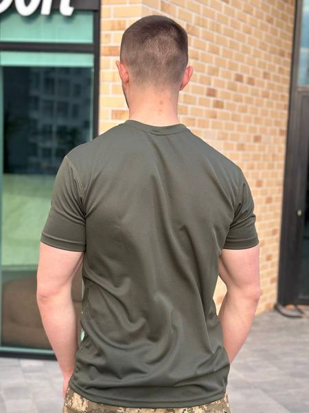 Тактична Футболка Олива CoolMax Military Olive розмір 42 00399-42 фото