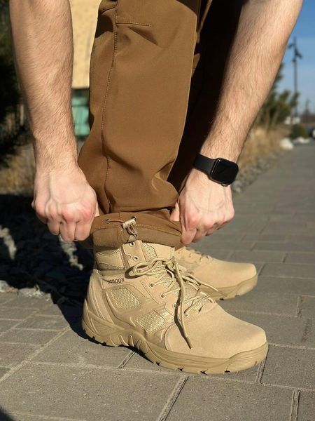 Утепленные военные брюки Soft Shell Military койот размер S 02609-S фото