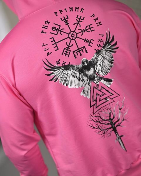Мілітарі худі FAXIS Odin pink ТР6965 розмір M 95642 фото