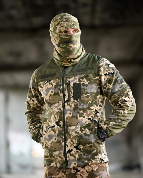 Тактичний костюм softshell 5в1піксель,демісезонний костюм піксель 5в1,костюм софтшелл піксель осінній,костюм зсу піксель осінній розмір S 94608 фото