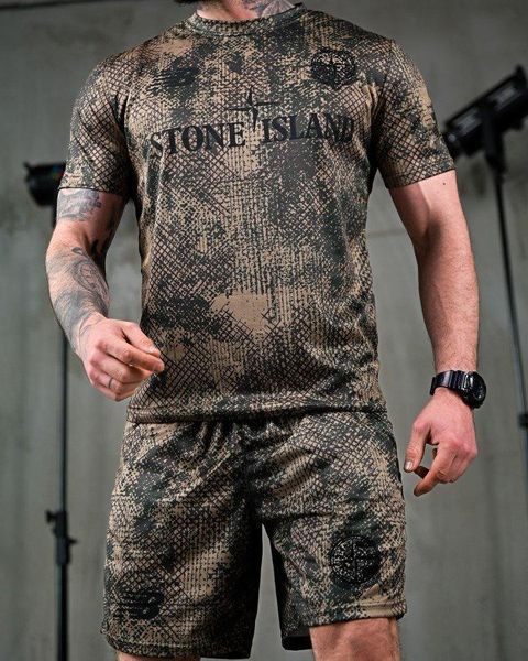 Літній комплект Stone Island x new balance ВТ6053 розмір S 87103 фото