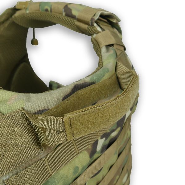 Бронежилет Militex Modular X-1 (Увеличенная площадь защиты) Multicam 2041 фото