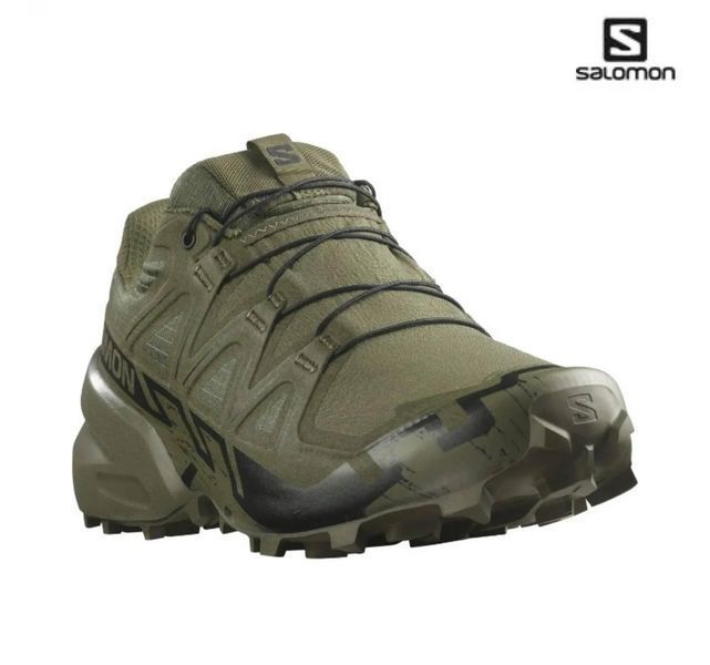 Кроссовки Salomon Speedcross 6 Forces Green/Black Original ✅ размер 39.5 02477-UK6 фото