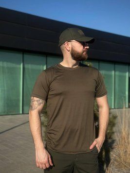 Літня Футболка Олива Джерсі Military Olive розмір 44 01089-44 фото