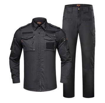 Костюм тактичний Чорний PRO Кітель + штани . 04575-XL фото