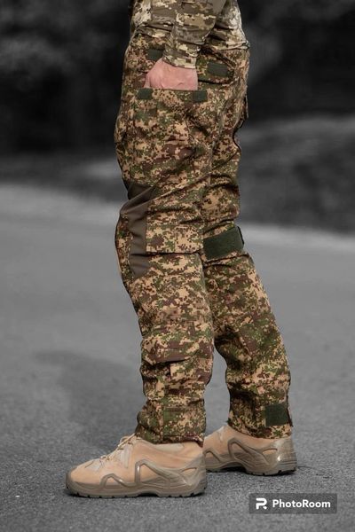 Тактические брюки с наколенниками + FLEX вставки, Хищник размер S 97972 фото