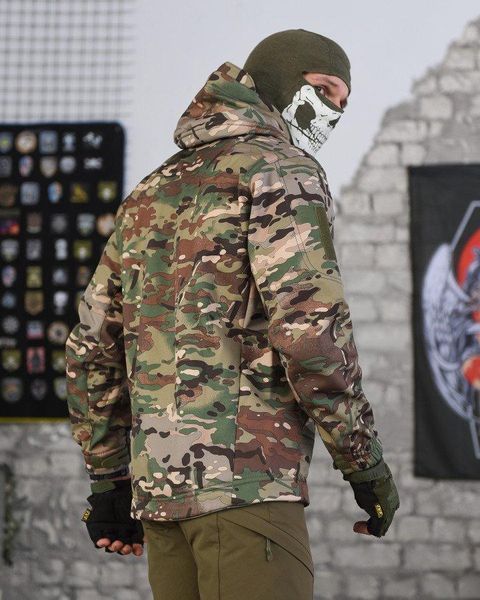 Тактична курточка софтшел recruit мультикам НП4886 розмір S 88491 фото
