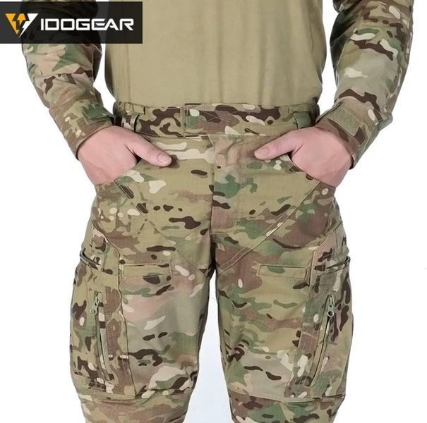 Тактичний костюм Assault multicam UF сорочка та штани з наколінниками розмір S (30) 589091 фото