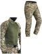 Тактичний костюм Assault multicam UF сорочка та штани з наколінниками розмір S (30) 589091 фото 1