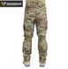 Тактичний костюм Assault multicam UF сорочка та штани з наколінниками розмір S (30) 589091 фото 9