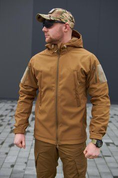 Куртка Soft Shell Coyote Military розмір S 771212 фото