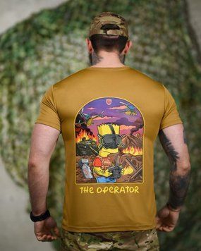 Тактична футболка SELION The operator coyot ТР6221 розмір M 96012 фото