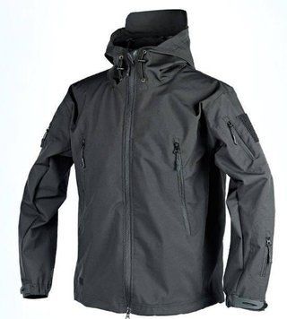 Куртка Shark Skin SoftShell чорна розмір S 03891-S фото
