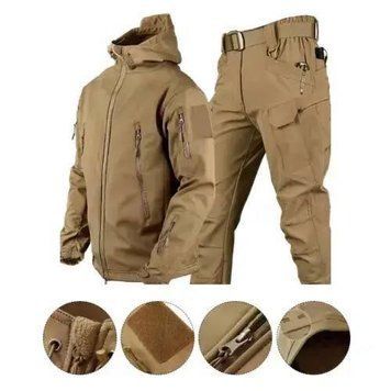 Костюм софтшелл Gwild койот Soft Shell на флисе размер S 01738-S фото