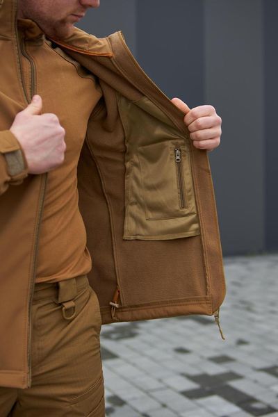 Куртка Soft Shell Coyote Military розмір S 771212 фото
