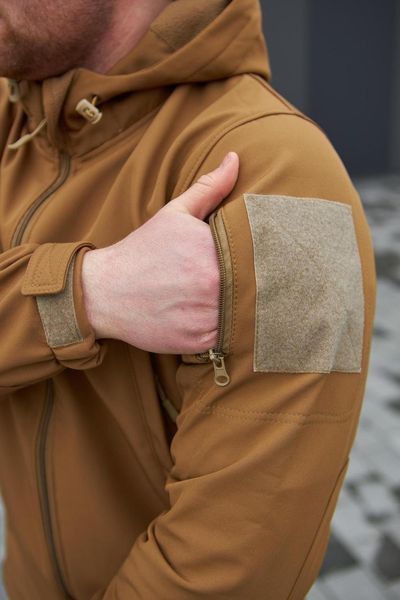Куртка Soft Shell Coyote Military розмір S 771212 фото