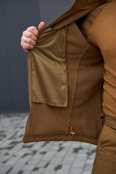 Куртка Soft Shell Coyote Military розмір S 771212 фото