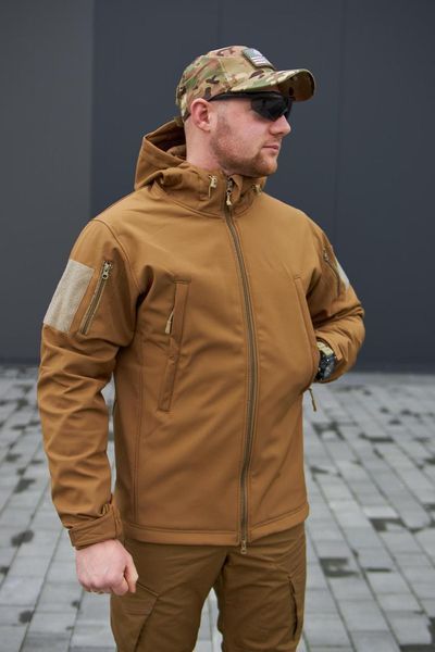 Куртка Soft Shell Coyote Military розмір S 771212 фото