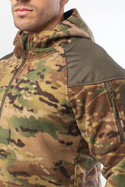 Кофта флісова Shark Skin Military Multicam (мультикам) розмір S 440089 фото