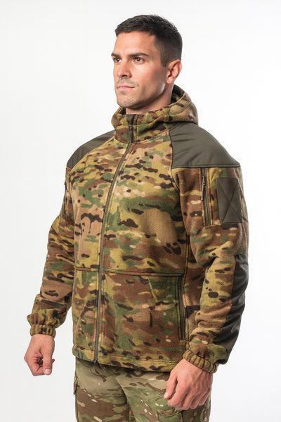 Кофта флісова Shark Skin Military Multicam (мультикам) розмір S 440089 фото