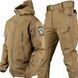 Костюм софтшел Gwild койот Soft Shell на флісі розмір S 01738-S фото 9