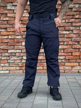 Штани Soft Shell Сині ДСНС Military + розмір S 02067-S фото