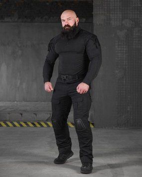 Бойовий костюм black SWAT ВТ5243 розмір L 14393 фото