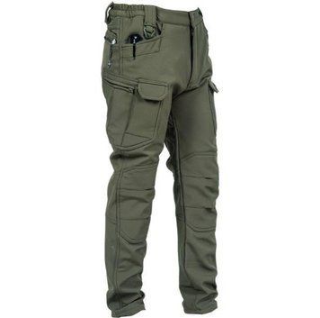 Штани утеплені на флісі Софт Шел Soft Shell олива розмір S 02669-S фото