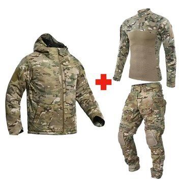 Комплект форми Dragon G3 мультикам куртка та штани Idogear та убакс G4 розмір S 01527-S фото