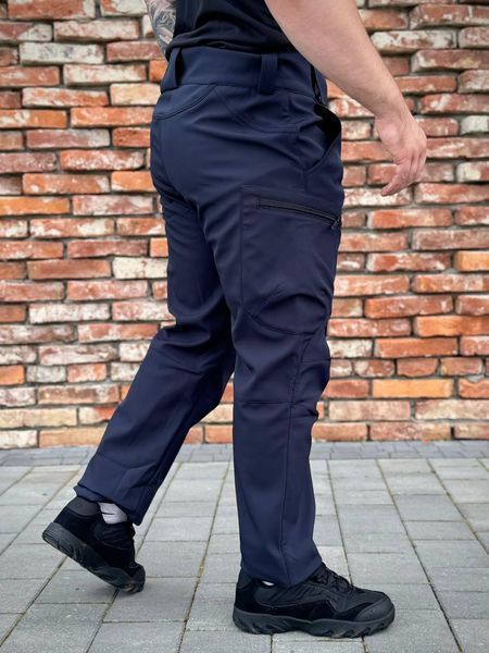 Брюки Soft Shell Синие ДСНС Military+ размер S 02067-S фото