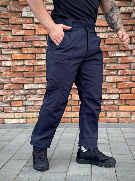 Брюки Soft Shell Синие ДСНС Military+ размер S 02067-S фото