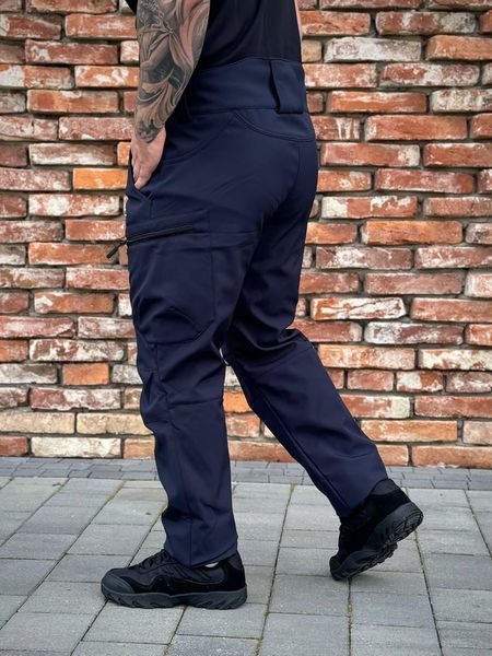 Брюки Soft Shell Синие ДСНС Military+ размер S 02067-S фото