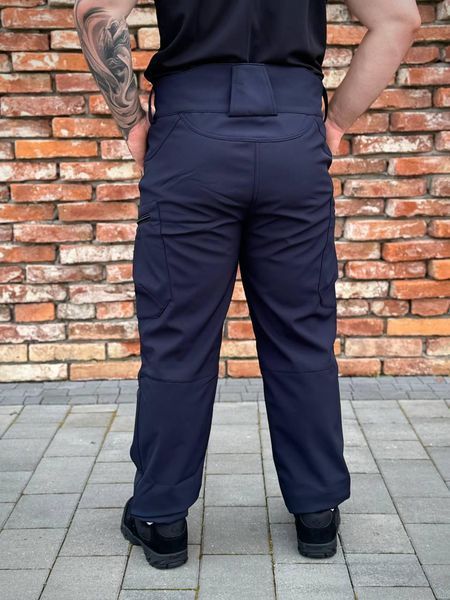 Брюки Soft Shell Синие ДСНС Military+ размер S 02067-S фото