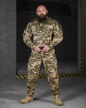 Тактичний костюм піксель,уставна форма піксель,костюм кітель штани піксель,форма піксель,форма зсу,піксельна форма розмір S 13411 фото