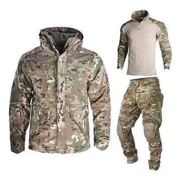 Костюм 3В1 Idogear G8 куртка+штани+убакс мультикам размер S 01798-S фото
